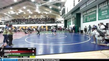 112 lbs Cons. Semi - Addison Richards, Emmett vs Charlee Knapp, Middleton