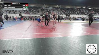 108 lbs Round Of 64 - Cruz Orr, Ardmore Junior High vs Gabe Terriquez, Bixby