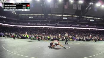 D1-120 lbs Cons. Round 1 - Lucas Huitron, Grandville vs Kyrin Dawson, Westland John Glenn