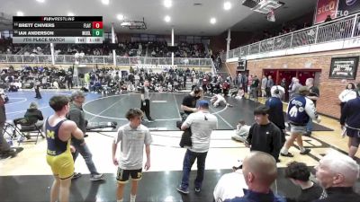 157 lbs 7th Place Match - Brett Chivers, Flathead vs Ian Anderson, Moses Lake