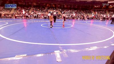 55 lbs Consi Of 32 #2 - Nico Lopez, Black Fox Academy vs Cody Brown Jr, Avon Wrestling Club