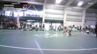 160 lbs Cons. Round 4 - Teagan Aurich, Indiana Tech vs Taylor Cutler, Adrian