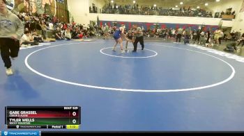 182 lbs 3rd Place Match - Gabe Grassel, Coeur D Alene vs Tyler Wells, Rocky Mountain