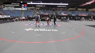 180 lbs Cons. Round 2 - Lillian Gradillas-Flores, Southern Oregon vs Ella Murphey, Oklahoma City