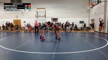 194-207 lbs Round 1 - Zuzia Cebulski, SouthStrong vs Makayla Padilla, Jacksonville Area Wrestling