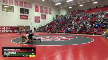 215 lbs Round 3 - Antonio Bottiggi, Painesville Riverside vs Grant Lefeld, Nordonia