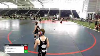 66 lbs 3rd Place - Santi Valdez, Rough House vs Tyson Coleman, Colorado Outlaws