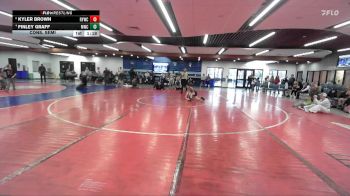 77 lbs Cons. Semi - Finley Graff, Middleton Wrestling Club vs Kyler Brown, Ririe Youth Wrestling Club