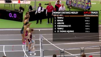Women's Distance Medley Relay, Heat 1