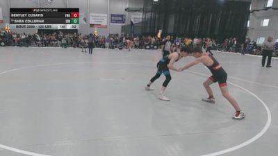 120 lbs Cons. Rd Of 64 - Shea Colleran, Izzy Style Wrestling vs Bentley Cusatis, Elevate Wrestling Academy