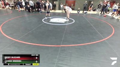 160 lbs Champ. Round 1 - Brody Buzzard, OR vs Camren Breeden, WA