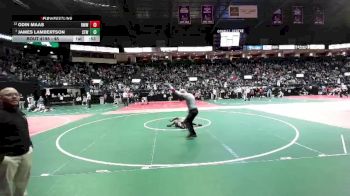 45 lbs Cons. Round 4 - Odin Maas, RMW2 vs James Lambertson, CEW1