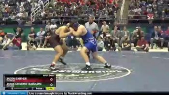 2A 285 lbs 1st Place Match - Jaden Gaither, Salisbury vs Jarek Stewart-karolweics, Brevard