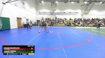 285 lbs Semifinal - Julian Bilezikjian, Rio Hondo vs Xavier Moran, Lemoore College