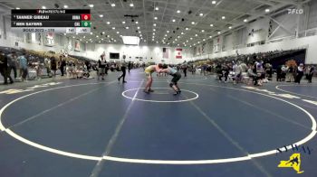 170 lbs Cons. Semi - Ben Sayers, Club Not Listed vs Tanner Gibeau, Black Belt Wrestling Academy