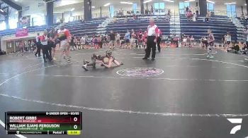 60/65 1st Place Match - William (Liam) Ferguson, Bison Takedown Club vs Robert Gibbs, Backyard Brawlers