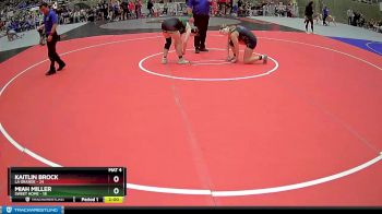 157 lbs Semis & 1st Wrestleback (8 Team) - Kaitlin Brock, La Grande vs Miah Miller, Sweet Home