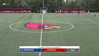Replay: Landmark Men's Lacrosse - 1st RD #2 - 2024 Moravian vs Catholic | Apr 30 @ 6 PM