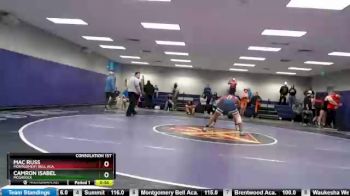 152 lbs Consolation 1st - Camron Isabel, McGavock vs Mac Russ, Montgomery Bell Aca.