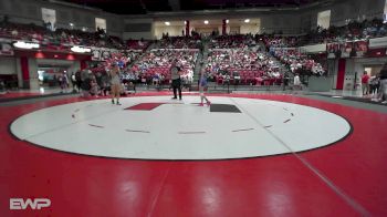 117 lbs Consi Of 8 #2 - Kylah Gower, Shawnee High School Girls vs Mallorie Lemon, Sapulpa HS Girls