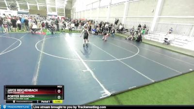 86 lbs Cons. Round 2 - Porter Branson, Salem Elite Mat Club vs Jayce Reichenbach, Team Champs WC