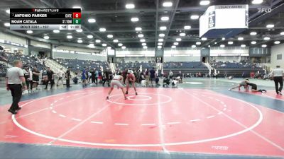 157 lbs Cons. Round 3 - Noah Catala, St. Thomas University vs Antonio Parker, Cumberland (Tenn.)