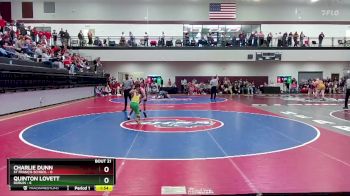 106 lbs 2nd Wrestleback (16 Team) - Charlie Dunn, St Francis School vs Quinton Lovett, Dublin