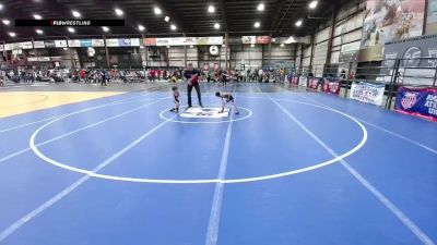 40 lbs 5th Place Match - Quinton Wright, Malta Mustang Wrestling Club vs Hudson Bunkowske, Westside Raider Wrestling