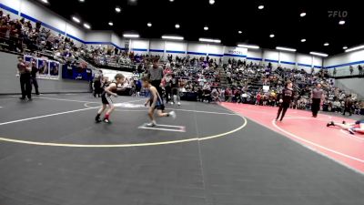 40 lbs Quarterfinal - Grayson Hale, Standfast vs Jeremiah Sweat, Division Bell Wrestling