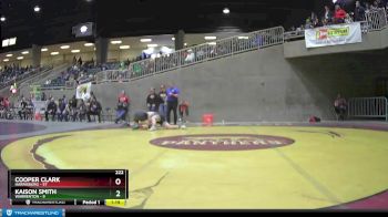 222 lbs Round 3 (4 Team) - Cooper Clark, Harrisburg vs Kaison Smith, Warrenton