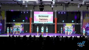 Richmond Twisters - Junior Lightning [2022 L3 Junior - D2 - Small - B Day 2] 2022 ACDA Reach the Beach Ocean City Cheer Grand Nationals