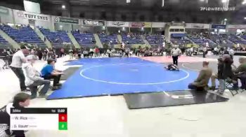 55 lbs 3rd Place - Warren Rice, Kremmling Mustangs vs Gage Bauer, Kremmling Mustangs