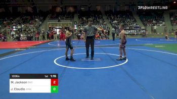 120 lbs Rr Rnd 2 - Hudson Hicks, Brushy Wrestling Club vs Axtyn Kurosky, Team Tulsa Wrestling Club