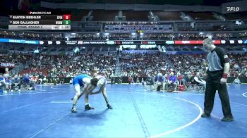 3A-138 lbs Cons. Round 2 - Easton Beehler, Spencer vs Ben Gallagher, Waukee Northwest