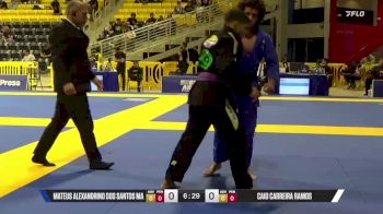 Caio Carreira Ramos vs Mateus Alexandrino Dos Santos Ma 2025 World Jiu-Jitsu IBJJF Championship