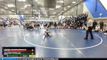 85 lbs Semifinal - Jaxton Xoumphonphackdy, Westlake vs Brayden McMillan, Ravage