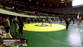 National 6-8 185+ Semifinal - Leonardo Bennett Northam, Smithfield Youth Wrestling vs Joseph Stanton, Creek Wrestling