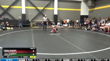 52 lbs Round 3 (4 Team) - Lola Barrett, MN Storm vs Kona Hughes, FEWTeamIA Purple