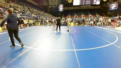 94 lbs Cons 8 #1 - Cassidy O'Connell, WI vs Mackenzee Donenfeld, ID