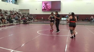 180 lbs Quarterfinal - Jordan Puluti, Cerritos College vs Hannah Mae Catungal, Unattached