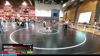 110 lbs Cons. Round 3 - Jesse Brown, Greybull MS vs Cade Hoffer, Shoshoni Junior High School