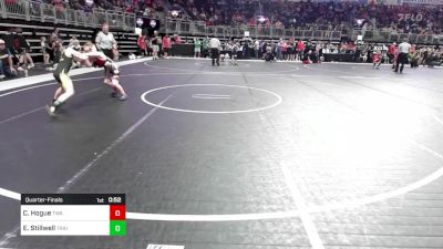 75 lbs Quarterfinal - Colt Hogue, Terminator Wrestling Academy vs Evan Stillwell, Trailhands