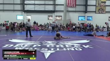 106 lbs Semis (4 Team) - Jackson D`Etore, DARKHORSE WRESTLING CLUB - GOLD vs Kevin McLean, RAMPAGE WRESTLING CLUB