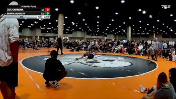 120 lbs 2nd Wrestleback (8 Team) - Zoe Charsha, ACE WC vs Maria Aguado, Alabama Elite Gold