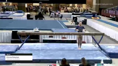 Emma Simpton - Beam, Metroplex Gymnastics - 2021 Metroplex Challenge