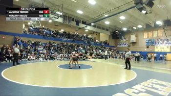 100lbs 7th Place Match - Vanessa Torres, Granger (Girls) vs Netzary Delcid, Pasco (Girls)