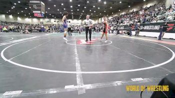 125 lbs Round Of 64 - Jayden Esquiro, Warriors Of Christ WOC vs Dante Mahboobi, Sunnyvale Wrestling Club
