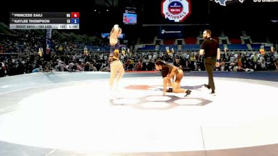 190 lbs Semis - Princess Saili, Washington vs Kaylee Thompson, Kansas