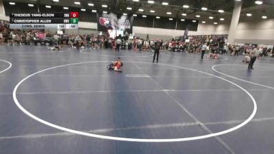 53 lbs Cons. Semis - Theseus Yang-Elson, Summit Wrestling Academy vs Christopher Allen, Oconomowoc Wrestling Club