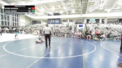 78 lbs Semis & 1st Wrestleback (8 Team) - Ryker Johnson, West Coast Elite vs Asher Harris, Warriors Of Christ